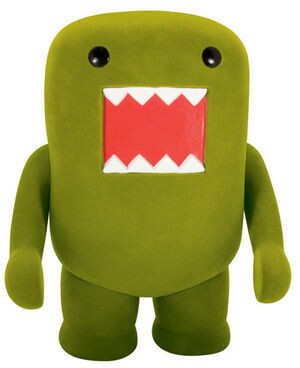 Domo-kun (Olive Green), Domo-kun, Dark Horse, Pre-Painted