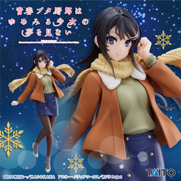 Sakurajima Mai (Fuyufuku), Seishun Buta Yarou Wa Bunny Girl Senpai No Yume Wo Minai, Taito, Pre-Painted