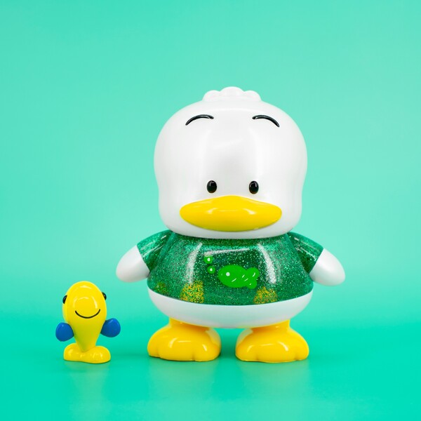 Ahiru no Pekkle (Glitter Green), Ahiru No Pekkle, Unbox Industries, Pre-Painted