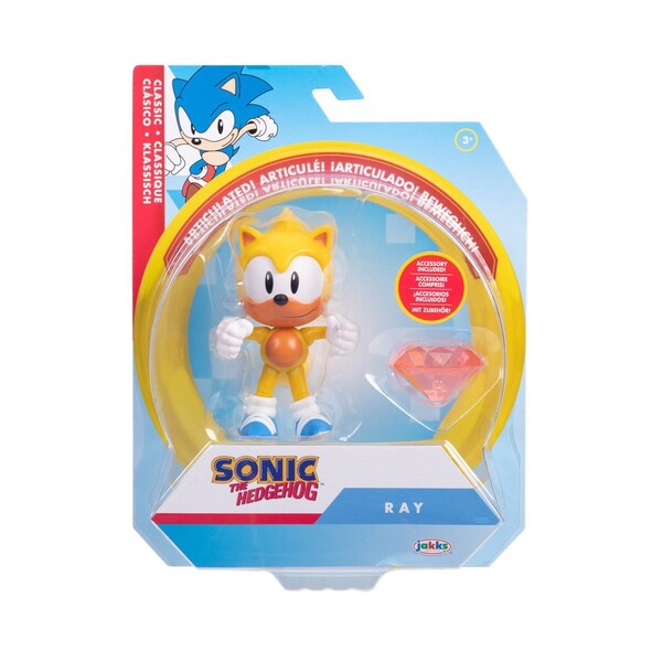 Ray the Flying Squirrel, Sonic The Hedgehog, Jakks Pacific, Action/Dolls