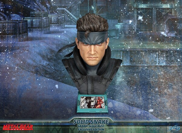 Solid Snake (Exclusive), Metal Gear Solid, First 4 Figures, Pre-Painted