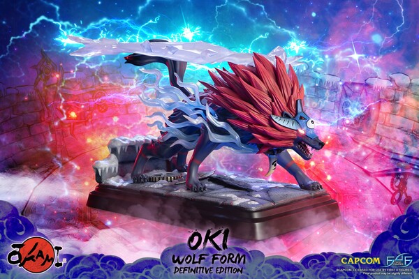 Okikurumi (Wolf Form, Definitive Edition), Ookami, First 4 Figures, Pre-Painted