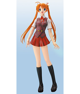 Kagurazaka Asuna (School Uniform), Mahou Sensei Negima, Konami, Pre-Painted, 1/3, 4988602121889