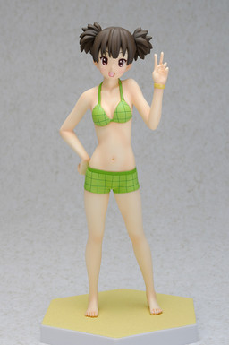Suzuki Jun (Swimsuit), K-ON!, Wave, Pre-Painted, 1/10, 4943209550883