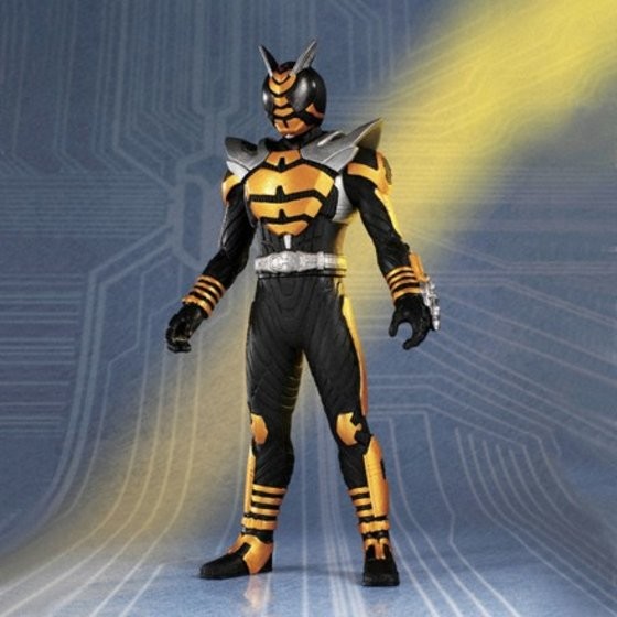 Kamen Rider TheBee, Kamen Rider Kabuto, Bandai, Pre-Painted