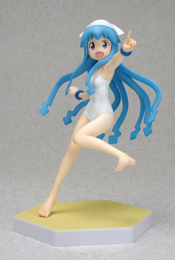 Ika Musume (Regular Edition), Shinryaku! Ika Musume, Wave, Pre-Painted, 1/10, 4943209551354