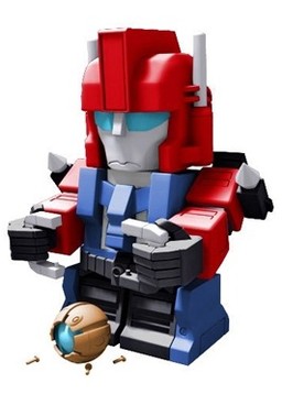 Ultra Magnus (Limited Color, SD Statue SDCC 2006), Transformers, First 4 Figures, Pre-Painted