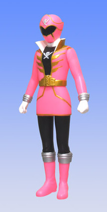Gokai Pink, Kaizoku Sentai Gokaiger, Bandai, Pre-Painted