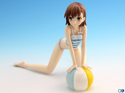 Misaka Mikoto (Tank Top Bikini Anime), To Aru Kagaku No Railgun, Kotobukiya, Pre-Painted, 1/8, 4942330045190
