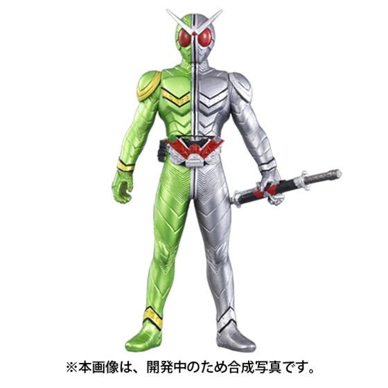 Kamen Rider Double Cyclone Metal, Kamen Rider W, Bandai, Pre-Painted