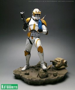 Commander Cody (Light-Up), Star Wars, Kotobukiya, Pre-Painted, 1/7