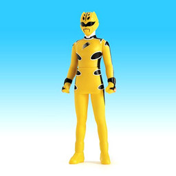 GekiYellow, Juuken Sentai Gekiranger, Bandai, Pre-Painted, 4543112457929