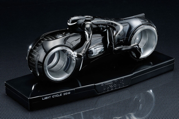 Light Cycle 2010 Diecast Figure, Tron Legacy, Good Smile Company, Pre-Painted, 1/10, 4582191965581