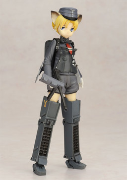 2-go Sensha Kikaika Souko Hohei (European War), Mecha Musume, Beagle, Moon Toys, Pre-Painted, 1/10, 4580368400019