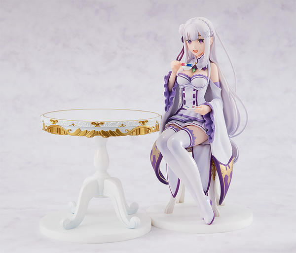 Emilia (Tea Party), Re:Zero Kara Hajimeru Isekai Seikatsu, Kadokawa, Pre-Painted, 1/7, 4988111657350