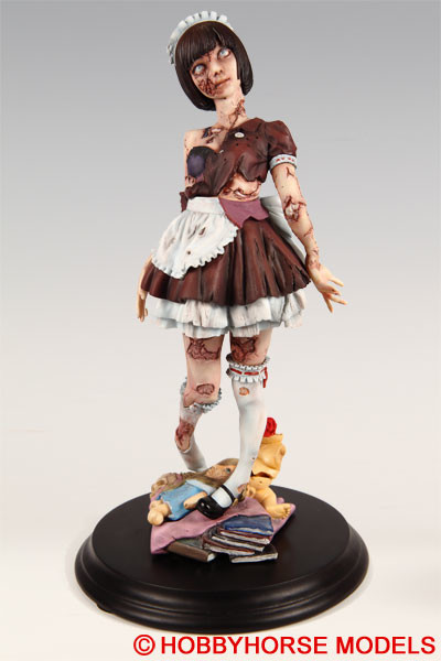 Zombie Girl, Original, Kaitendoh, Pre-Painted, 1/8, 4560266124293