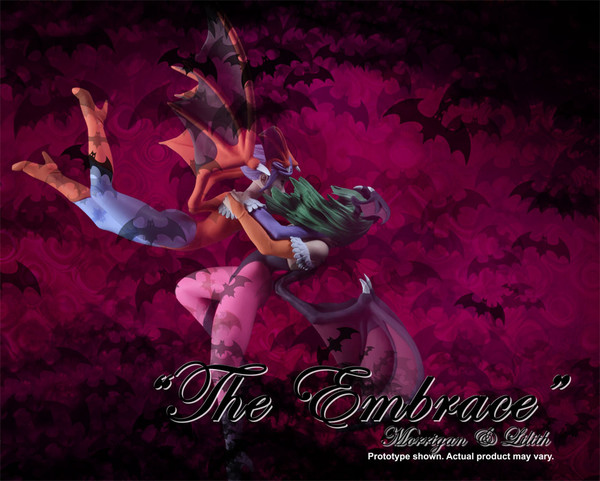 Lilith Aensland, Morrigan Aensland (The Embrace), Vampire, SOTA, Pre-Painted