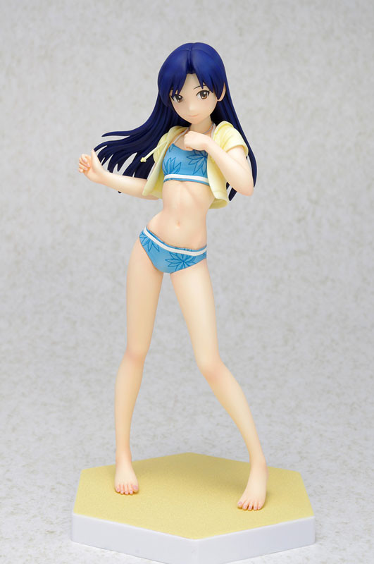 Kisaragi Chihaya (Swimsuit), THE IDOLM@STER, Wave, Pre-Painted, 1/10, 4943209551569