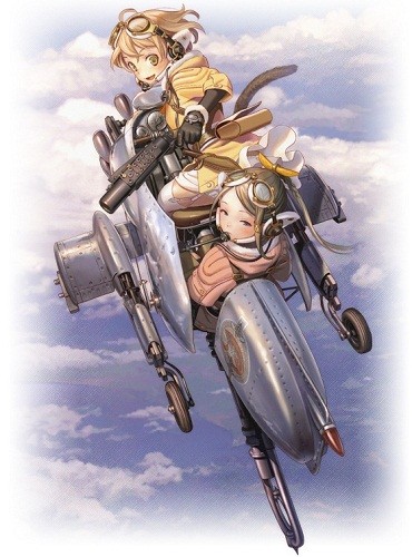 Fam Fan Fan, Jizel Colette, Last Exile: Gin`yoku No Fam, Kaitendoh, Pre-Painted, 1/8