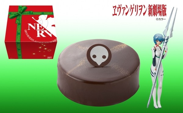 Ayanami Rei (Evangelion Cake), Evangelion Shin Gekijouban, Bandai, Lawson, Pre-Painted, 4903110280378