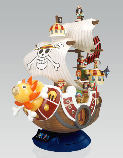 Brook, Franky, Monkey D. Luffy, Nami, Nico Robin, Roronoa Zoro, Sanji, Thousand Sunny, Tony Tony Chopper, Usopp (Susume! Sakanajin Shima e!), One Piece, Bandai, Pre-Painted, 4543112731542