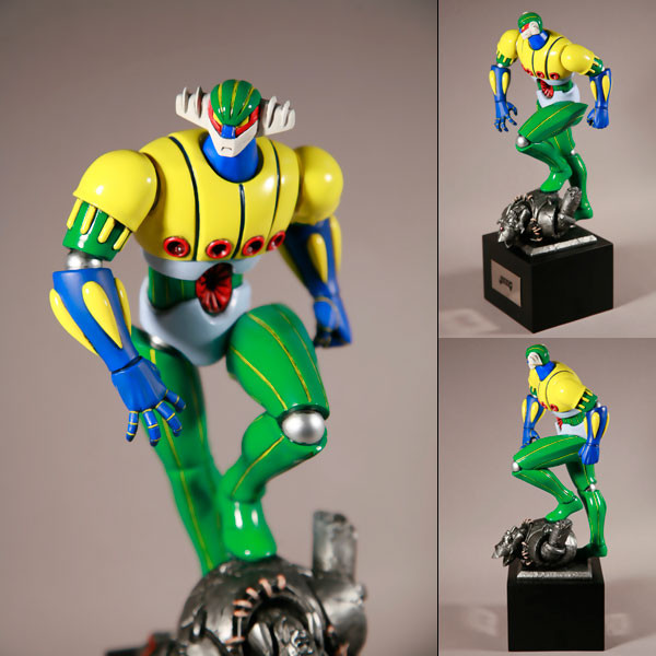 Koutetsu Jeeg (Anime Color), Koutetsushin Jeeg, Happinet, Pre-Painted