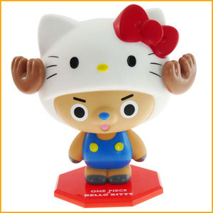 Tony Tony Chopper, Hello Kitty, One Piece, Plex, Pre-Painted