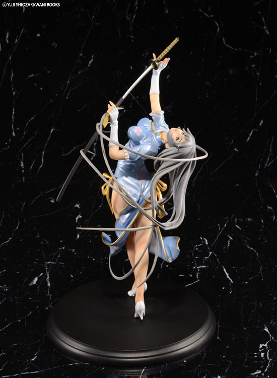 Chouun Shiryuu (China Dragon Dress, Blue), Ikki Tousen, BEAT, Pre-Painted, 1/7, 4546431106103