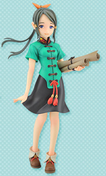 Jizel Colette, Last Exile: Gin`yoku No Fam, SEGA, Pre-Painted