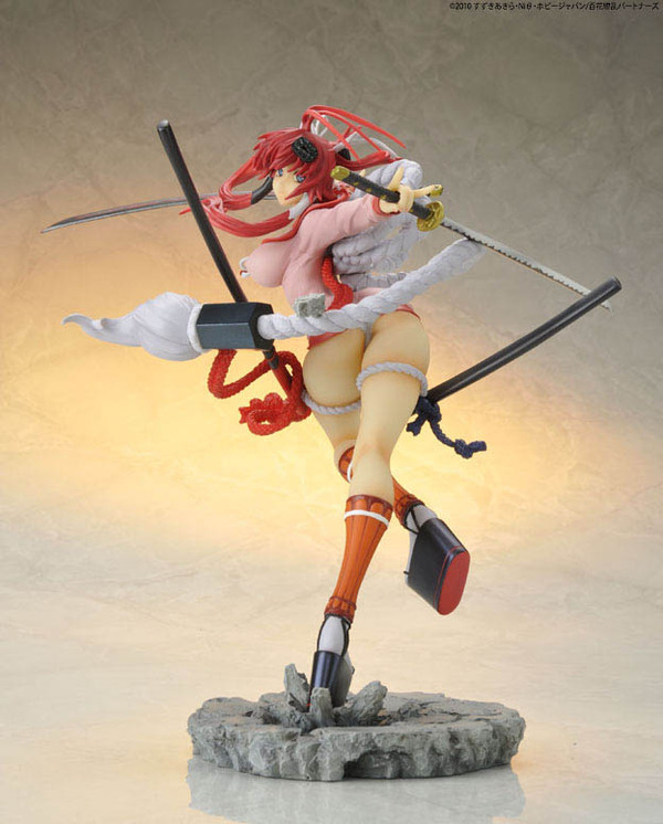 Yagyu Jubei, Hyakka Ryouran, Q-six, Pre-Painted, 1/6, 4546431485505