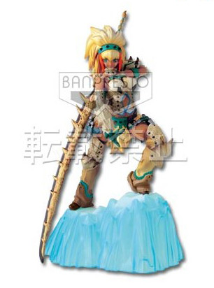 Hunter (DX Color), Monster Hunter 3 (Tri) G, Banpresto, Pre-Painted