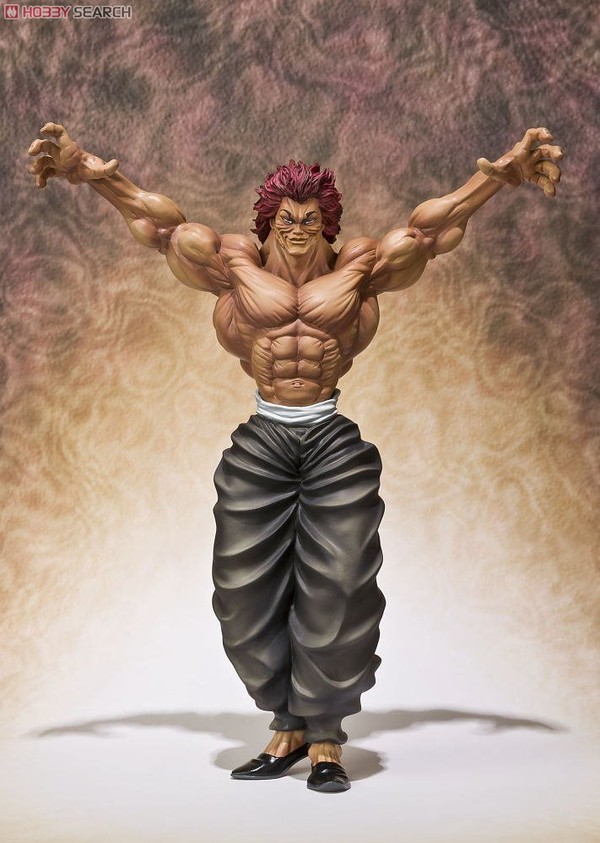 Hanma Yujiro, Grappler Baki, Bandai, Pre-Painted, 4543112762405