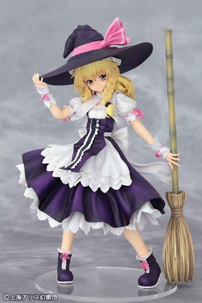 Kirisame Marisa (Kourindou, Limited Color), Touhou Project, Griffon Enterprises, Pre-Painted, 1/8