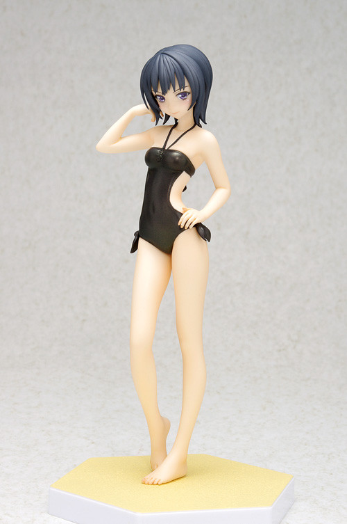 Mikazuki Yozora (Short Hair, Swimsuit), Boku Wa Tomodachi Ga Sukunai, Wave, Pre-Painted, 1/10, 4943209551996