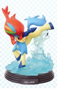 Keldeo, Pocket Monsters, Pocket Monsters Black 2, Pocket Monsters White 2, Banpresto, Pre-Painted