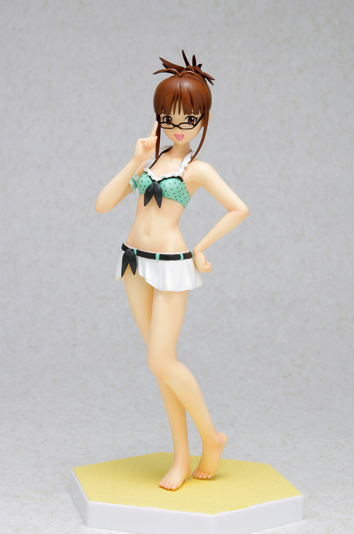 Akizuki Ritsuko (Swimsuit), THE [email protected], Wave, Pre-Painted, 1/10, 4943209552382