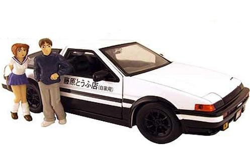 Fujiwara Takumi (White), Initial D, Jada Toys, Pre-Painted, 1/24
