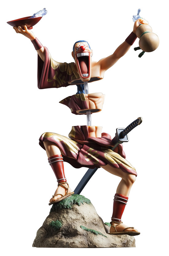 Douke no Buggy (Samurai), One Piece, Plex, Pre-Painted, 1/7