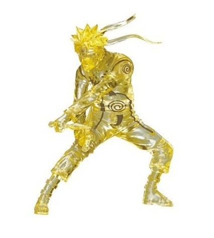 Uzumaki Naruto (Nine-tails Chakra Mode Color), Naruto Shippuuden, Bandai, Lawson, Pre-Painted