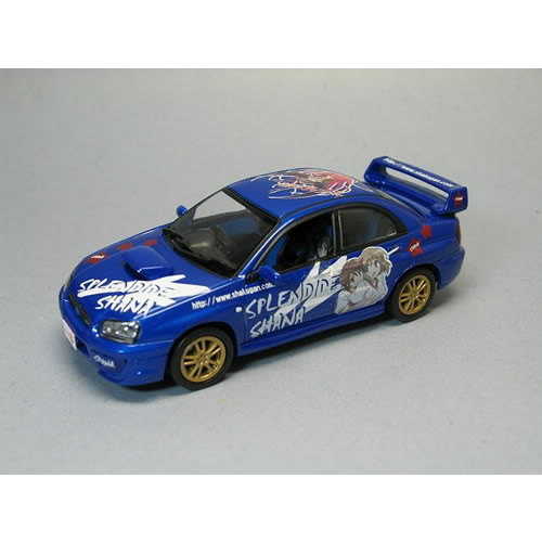 Shana (Subaru Impreza WRX STI A-Team 3), Shakugan No Shana II, Aizu Project, Pre-Painted, 1/43, 4528403002415