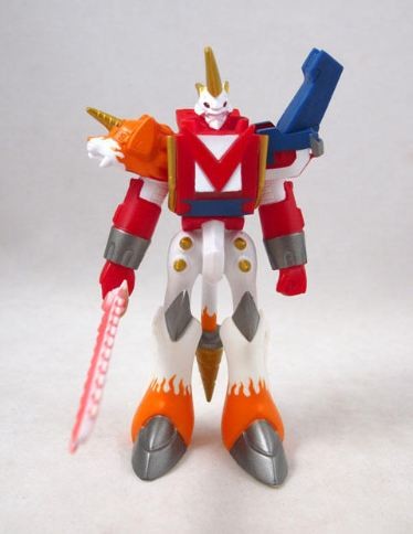 Shoutmon (X4), Digimon Xros Wars, Bandai, Pre-Painted