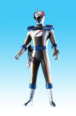 BoukenSilver, GoGo Sentai Boukenger, Bandai, Pre-Painted