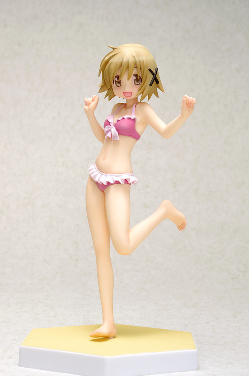 Yuno (Swimsuit), Hidamari Sketch X Honeycomb, Wave, Pre-Painted, 1/10, 4943209552412