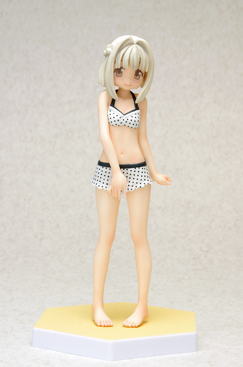 Nazuna (Swimsuit), Hidamari Sketch X Honeycomb, Wave, Pre-Painted, 1/10, 4943209552467