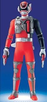 DekaRed (SWAT Mode), Tokusou Sentai Dekaranger, Bandai, Pre-Painted