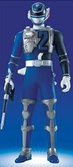 DekaBlue (SWAT Mode), Tokusou Sentai Dekaranger, Bandai, Pre-Painted