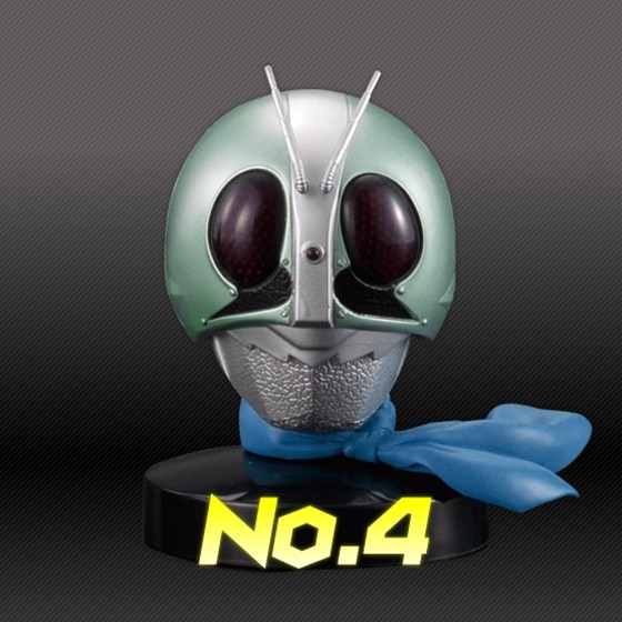 Shocker Rider No. 4 (No.4), Kamen Rider, Bandai, Pre-Painted, 1/6
