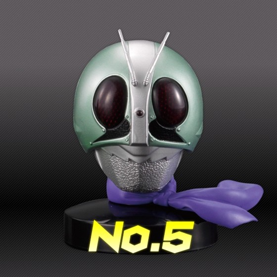 Shocker Rider No. 5 (No.5), Kamen Rider, Bandai, Pre-Painted, 1/6