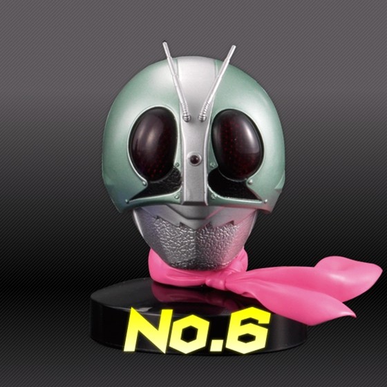 Shocker Rider No. 6 (No.6), Kamen Rider, Bandai, Pre-Painted, 1/6