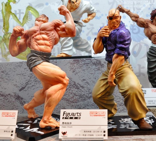 Jack Hammer, Grappler Baki, Bandai, Pre-Painted